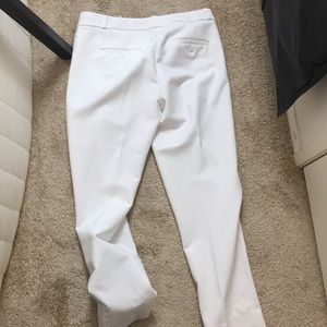 Pattern White Slacks